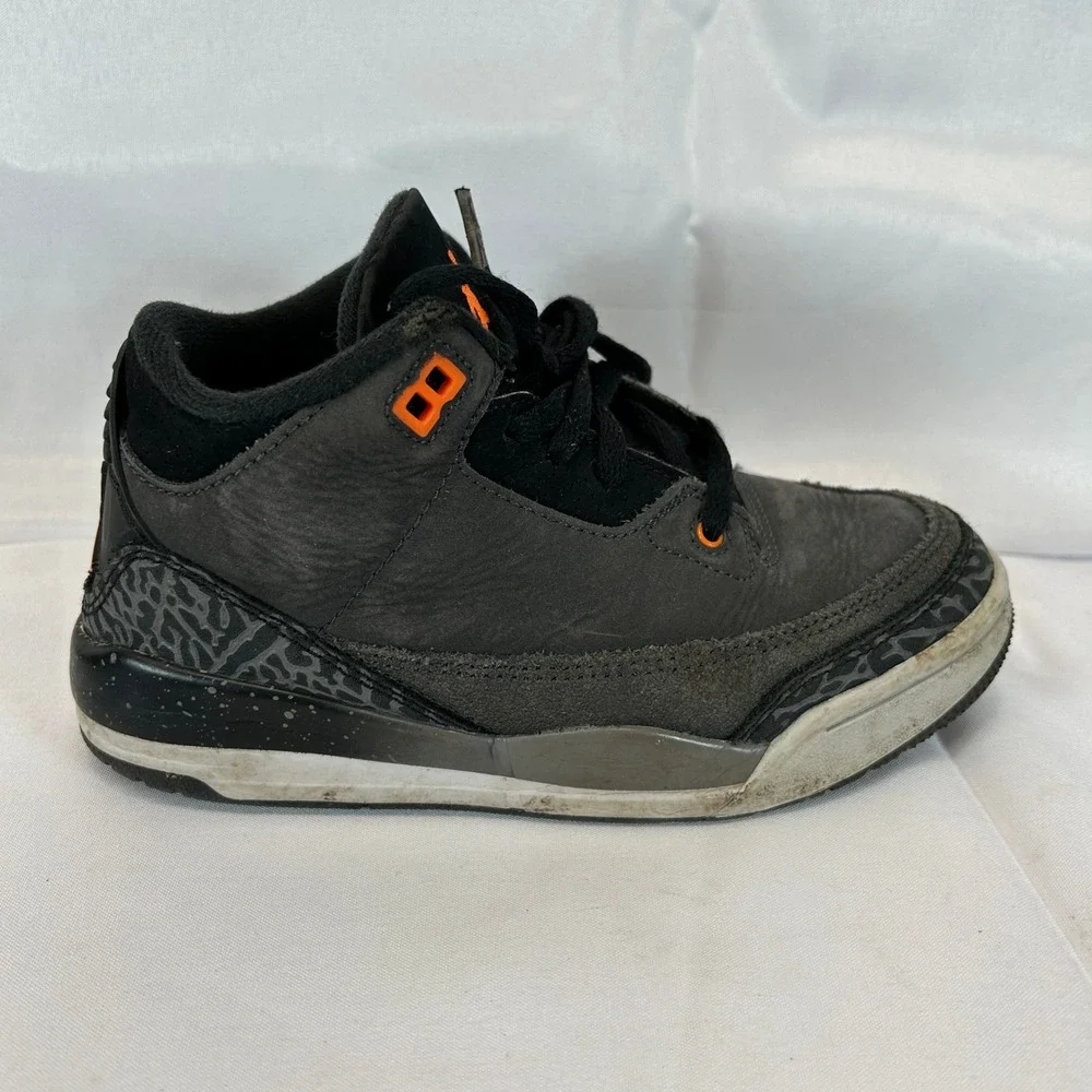 Jordan Air Jordan 3 Retro Fear Night Stadium Total Orange DM0966-080 Kids 1Y